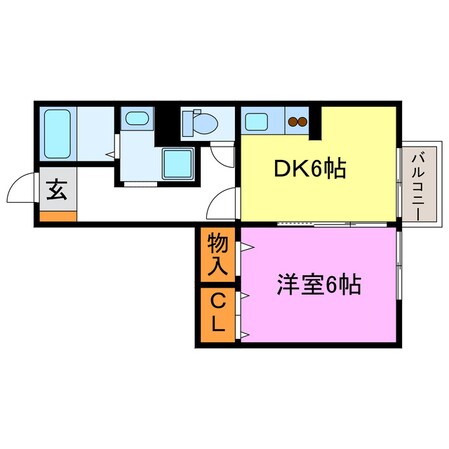 フォンティーヌの物件間取画像